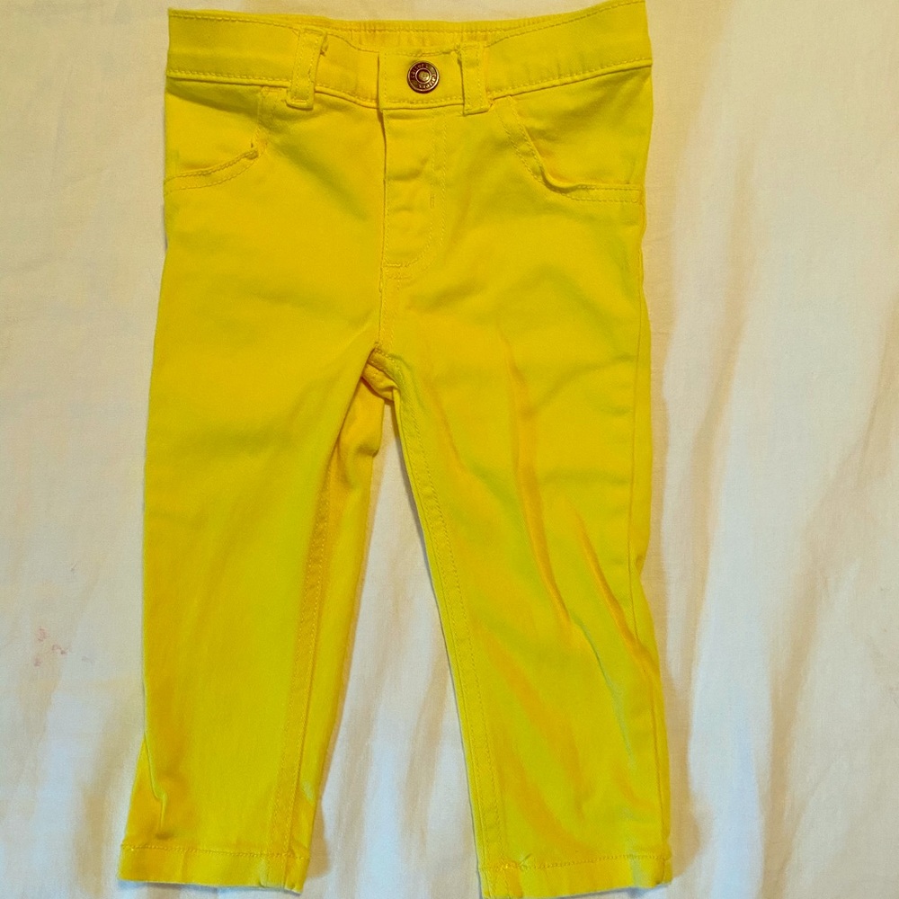 Carter’s Yellow Denim - 12m